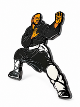 Detailed view of Kendrick Lamar Kung Fu Kenny enamel pin
